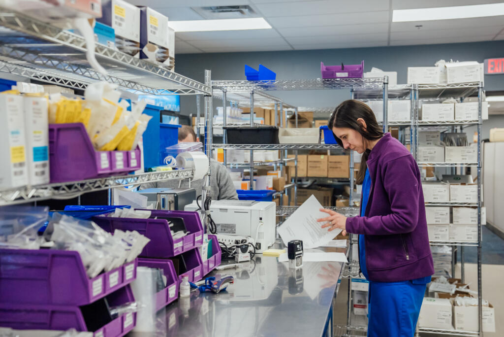 Pharma tech stocking medicines