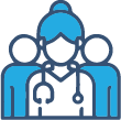 nurse and team